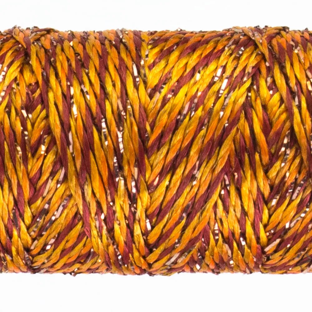 Starry Night Dazzle™ 8wt Rayon with Metallic Thread DZMS03- Persimmon
