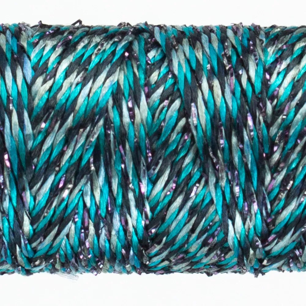 Starry Night Dazzle™ 8wt Rayon with Metallic Thread DZMS07 - Tidepool