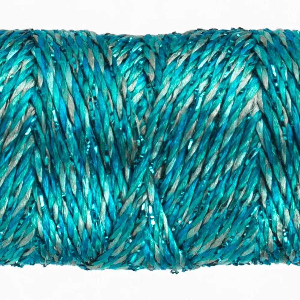Starry Night Dazzle™ 8wt Rayon with Metallic Thread DZMS08 - Mediterranean