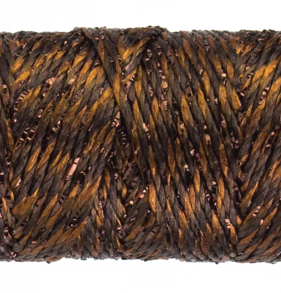 Starry Night Dazzle™ 8wt Rayon with Metallic Thread DZMS26 - Fudge