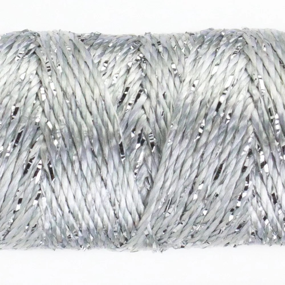 Starry Night Dazzleâ„¢ 8wt Rayon with Metallic Thread DZMS30 - Ice