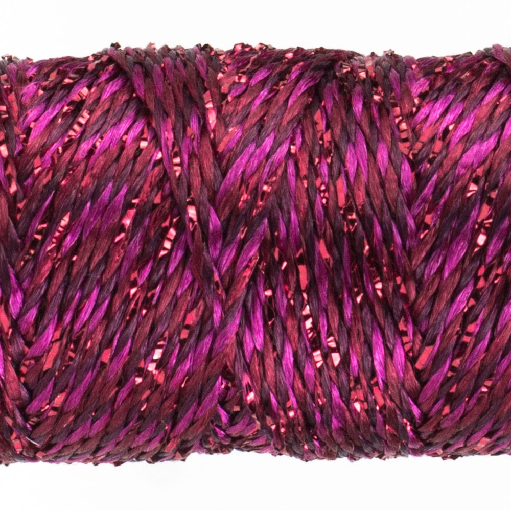 Starry Night Dazzle™ 8wt Rayon with Metallic Thread DZMS33 - Merlot