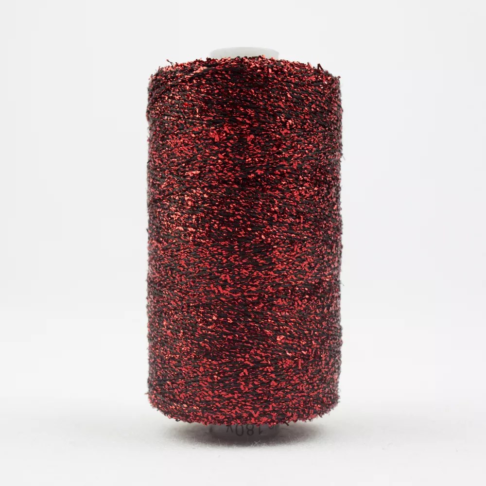 Sizzle™ – 4ply Rayon with Metallic Thread SM24 – Christmas Red Sizzle™ – 4ply Rayon with Metallic Thread SM24 – Christmas Red