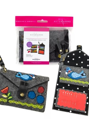 Aster & Anne Self Assemble Kits Cardholder/ Needle Case Aster & Anne Self Assemble Kits Cardholder/ Needle Case