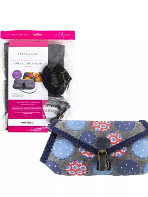 Aster & Anne Self Assemble Kits Luella Clutch Large Aster & Anne Self Assemble Kits Luella Clutch Large
