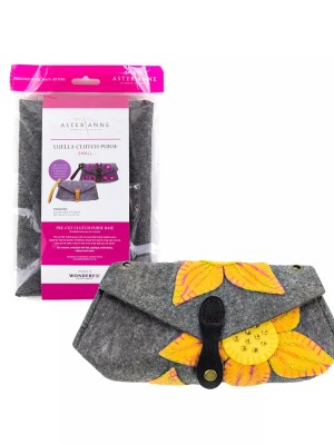 Aster & Anne Self Assemble Kits Luella Clutch Small Aster & Anne Self Assemble Kits Luella Clutch Small