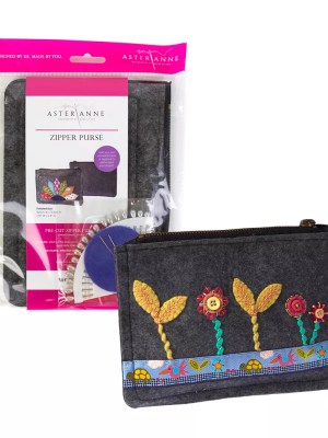 Aster & Anne Self Assemble Kits Zipper Purse Aster & Anne Self Assemble Kits Zipper Purse