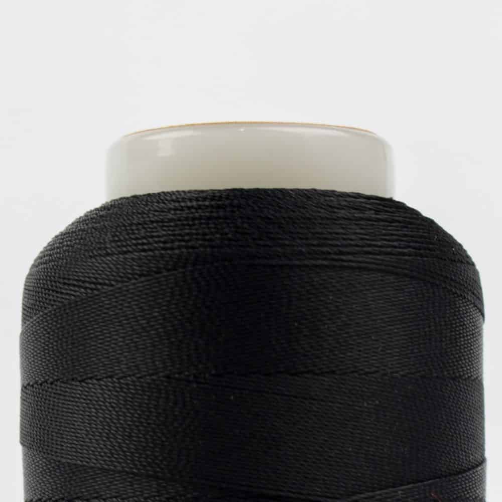 Silco™ 35wt Lint-Free Cotton Thread SC02 - Black