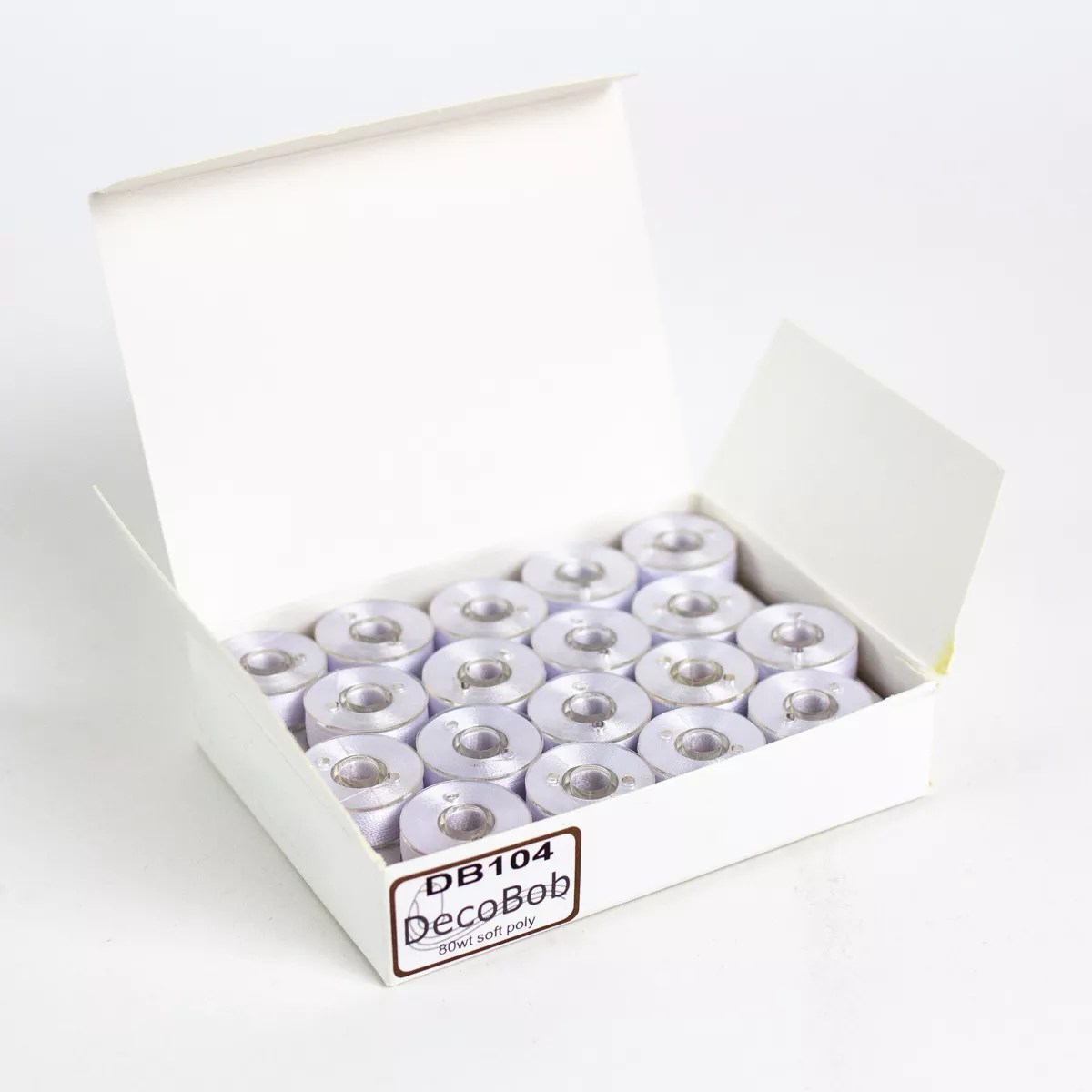 DecoBob™ Pre-Wound Longarm Bobbins L Size DBLL-104- White DecoBob™ Pre-Wound Longarm Bobbins L Size DBLL-104- White