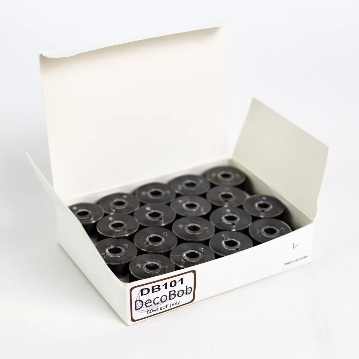 DecoBob™ Pre-Wound Longarm Bobbins L Size DBLL-101- Black DecoBob™ Pre-Wound Longarm Bobbins L Size DBLL-101- Black