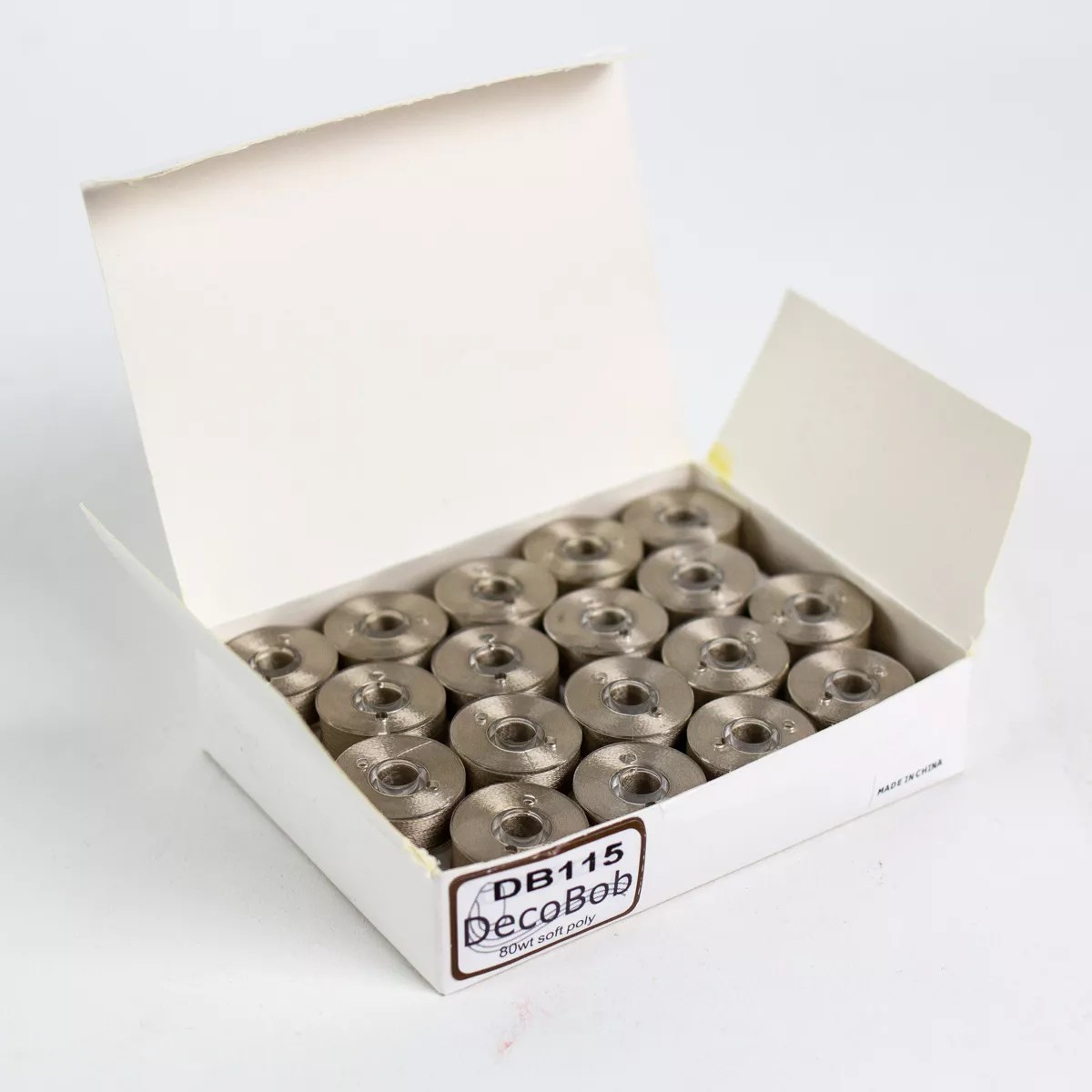 DecoBob™ Pre-Wound Longarm Bobbins L Size DBLL-115- Taupe DecoBob™ Pre-Wound Longarm Bobbins L Size DBLL-115- Taupe