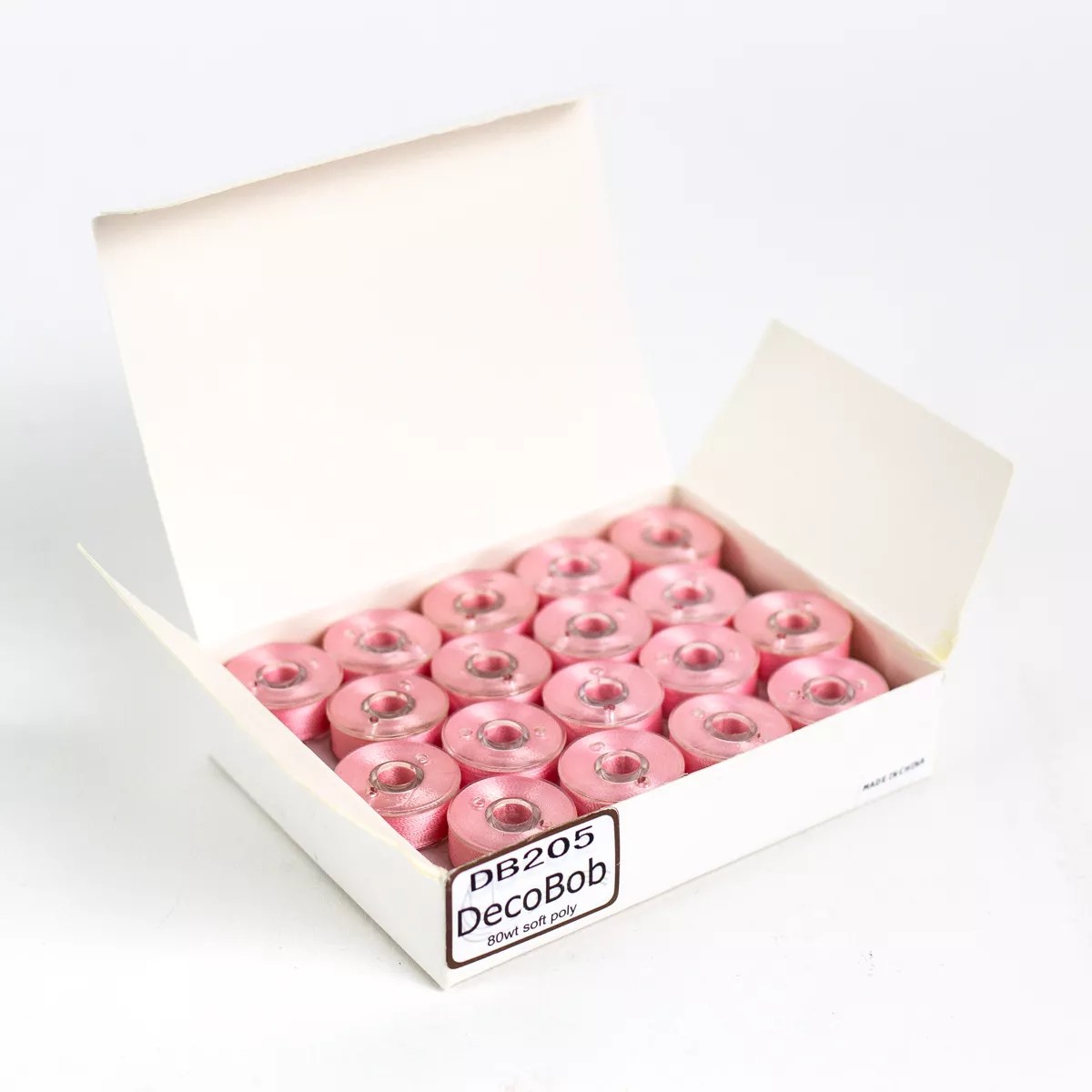 DecoBob™ Pre-Wound Longarm Bobbins L Size DBLL-205- Soft Pink DecoBob™ Pre-Wound Longarm Bobbins L Size DBLL-205- Soft Pink