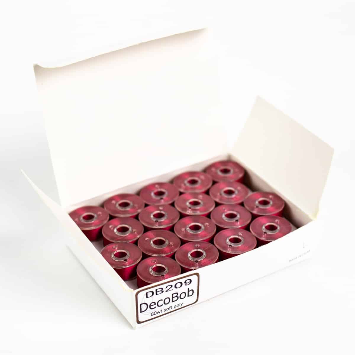 DecoBob™ Pre-Wound Longarm Bobbins L Size DBLL-209- Raspberry DecoBob™ Pre-Wound Longarm Bobbins L Size DBLL-209- Raspberry