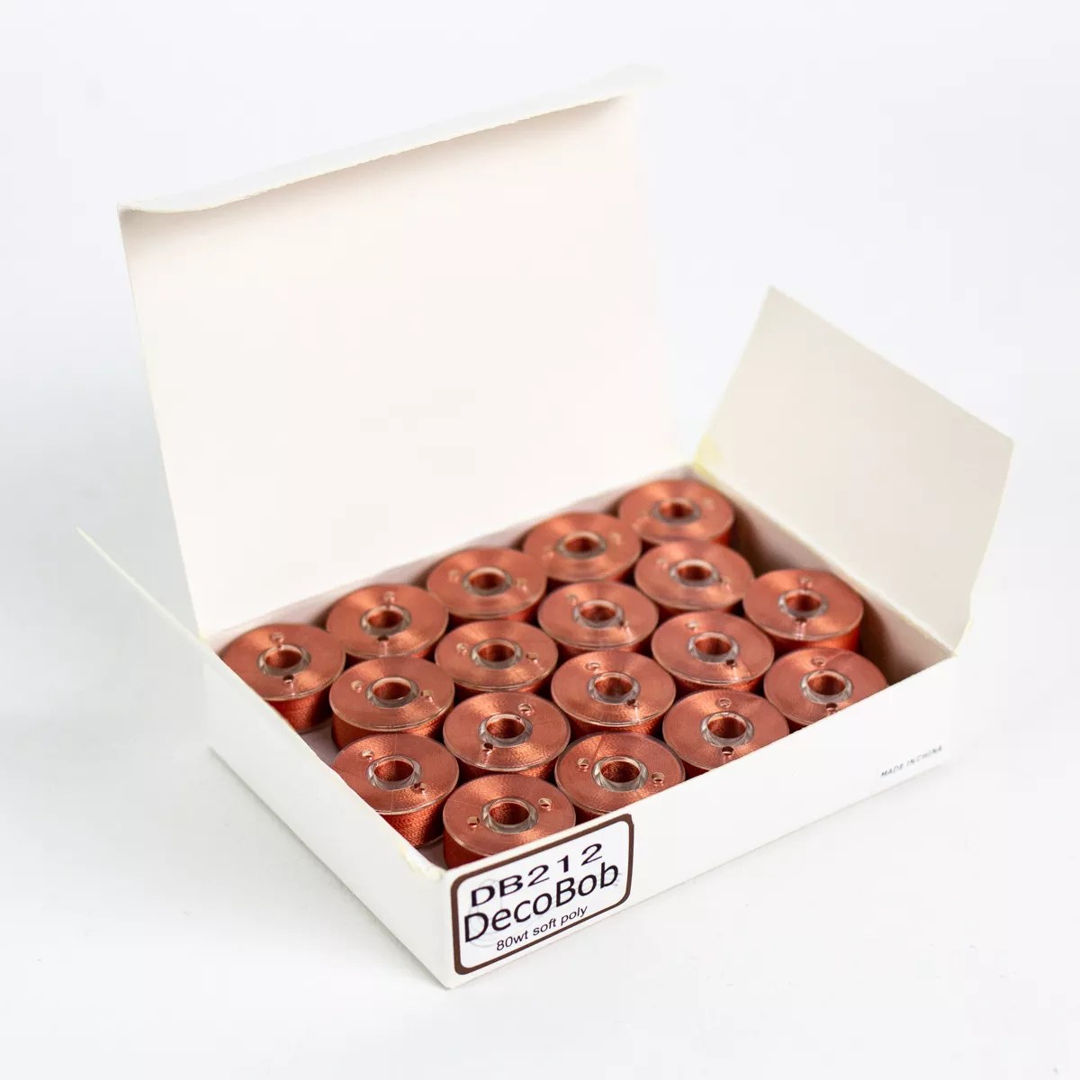DecoBob™ Pre-Wound Longarm Bobbins L Size DBLL-212- Terra Cotta DecoBob™ Pre-Wound Longarm Bobbins L Size DBLL-212- Terra Cotta