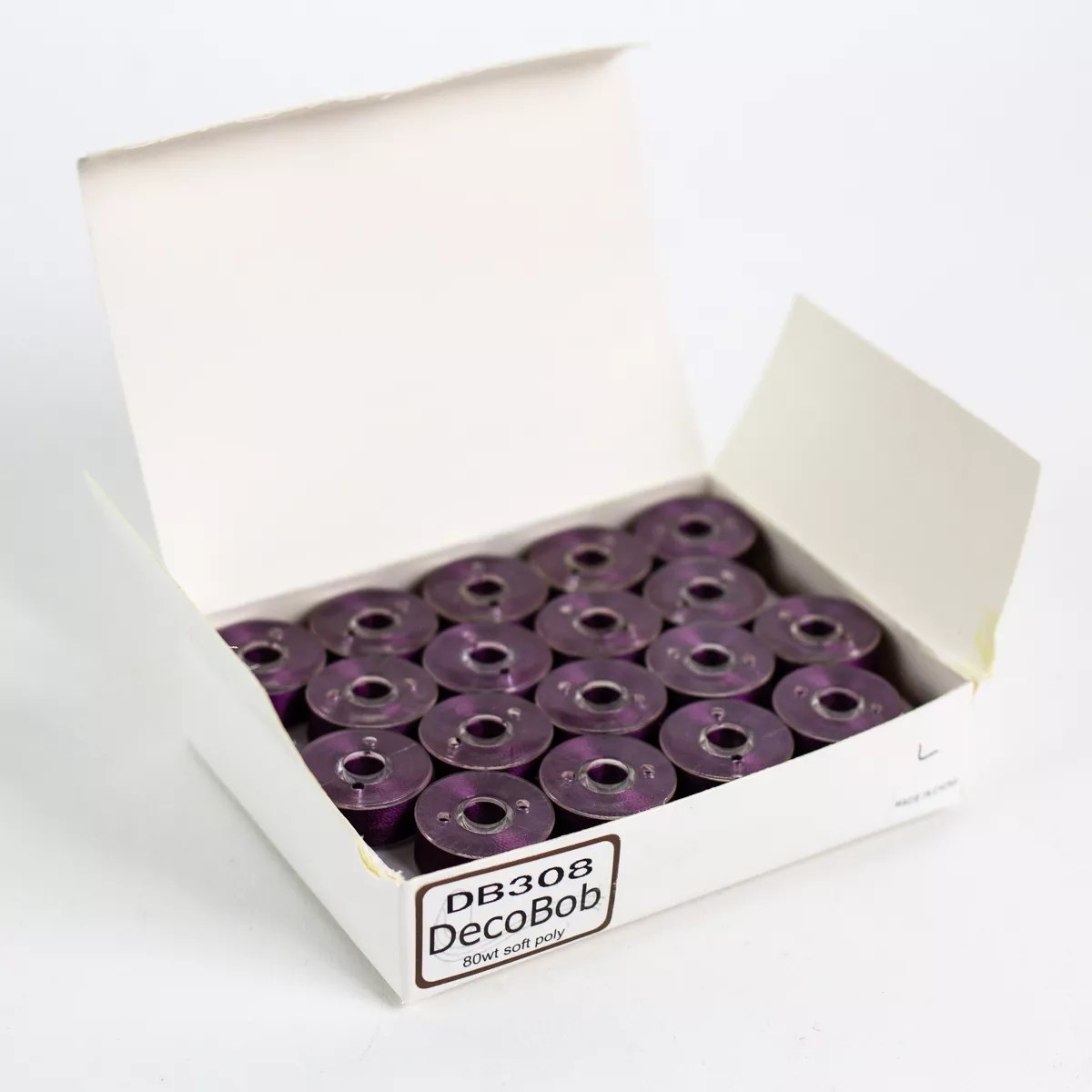 DecoBob™ Pre-Wound Longarm Bobbins L Size DBLL-308- Soft Purple DecoBob™ Pre-Wound Longarm Bobbins L Size DBLL-308- Soft Purple