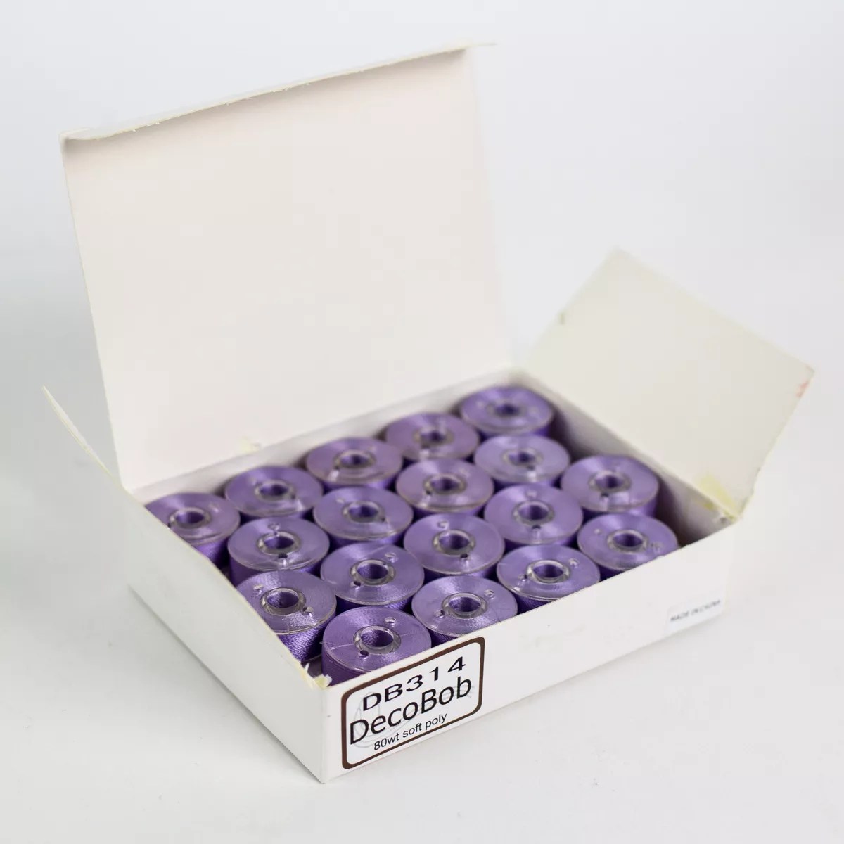 DecoBob™ Pre-Wound Longarm Bobbins L Size DBLL-314- Lilac DecoBob™ Pre-Wound Longarm Bobbins L Size DBLL-314- Lilac