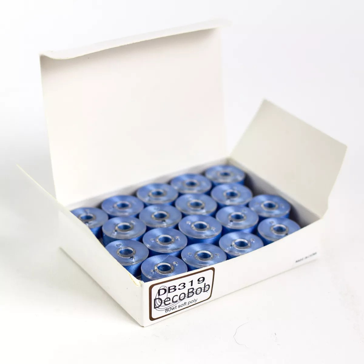DecoBob™ Pre-Wound Longarm Bobbins L Size DBLL-319- Sky Blue DecoBob™ Pre-Wound Longarm Bobbins L Size DBLL-319- Sky Blue