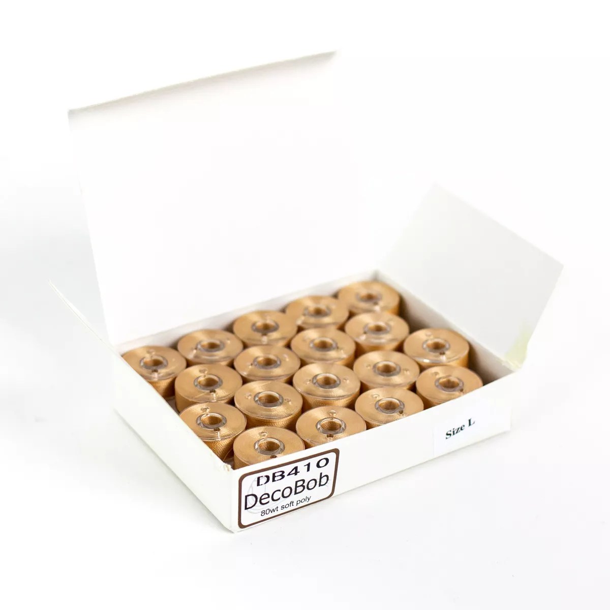 DecoBob™ Pre-Wound Longarm Bobbins L Size DBLL-410- Peach DecoBob™ Pre-Wound Longarm Bobbins L Size DBLL-410- Peach