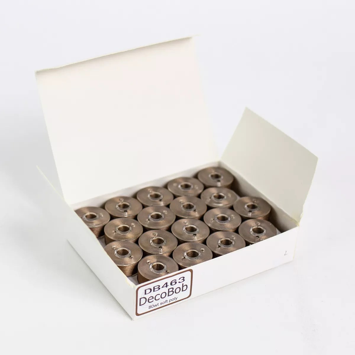 DecoBob™ Pre-Wound Longarm Bobbins L Size DBLL-463- Dark Tan DecoBob™ Pre-Wound Longarm Bobbins L Size DBLL-463- Dark Tan