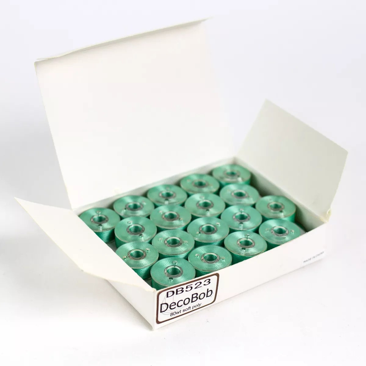 DecoBob™ Pre-Wound Longarm Bobbins L Size DBLL-523- Mint Green DecoBob™ Pre-Wound Longarm Bobbins L Size DBLL-523- Mint Green