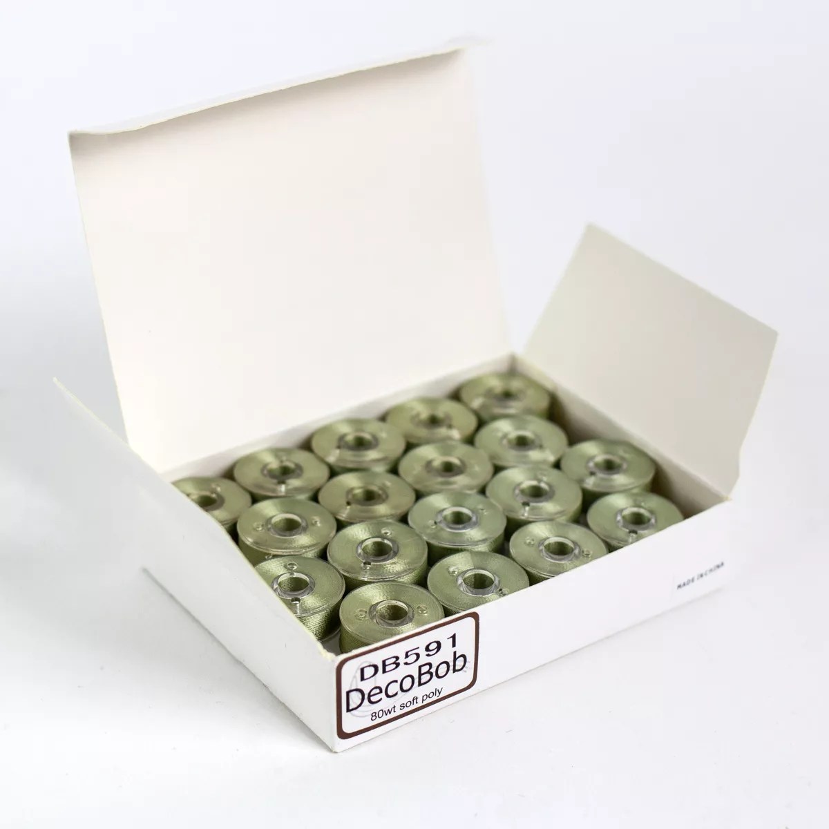 DecoBob™ Pre-Wound Longarm Bobbins L Size DBLL-591- Sage DecoBob™ Pre-Wound Longarm Bobbins L Size DBLL-591- Sage