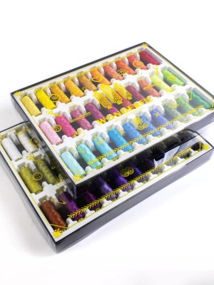 Spagettiâ„¢ 12wt Egyptian Cotton Thread Spagettiâ„¢ Collector Set (109yd/100m) Spagettiâ„¢ 12wt Egyptian Cotton Thread Spagettiâ„¢ Collector Set (109yd/100m)