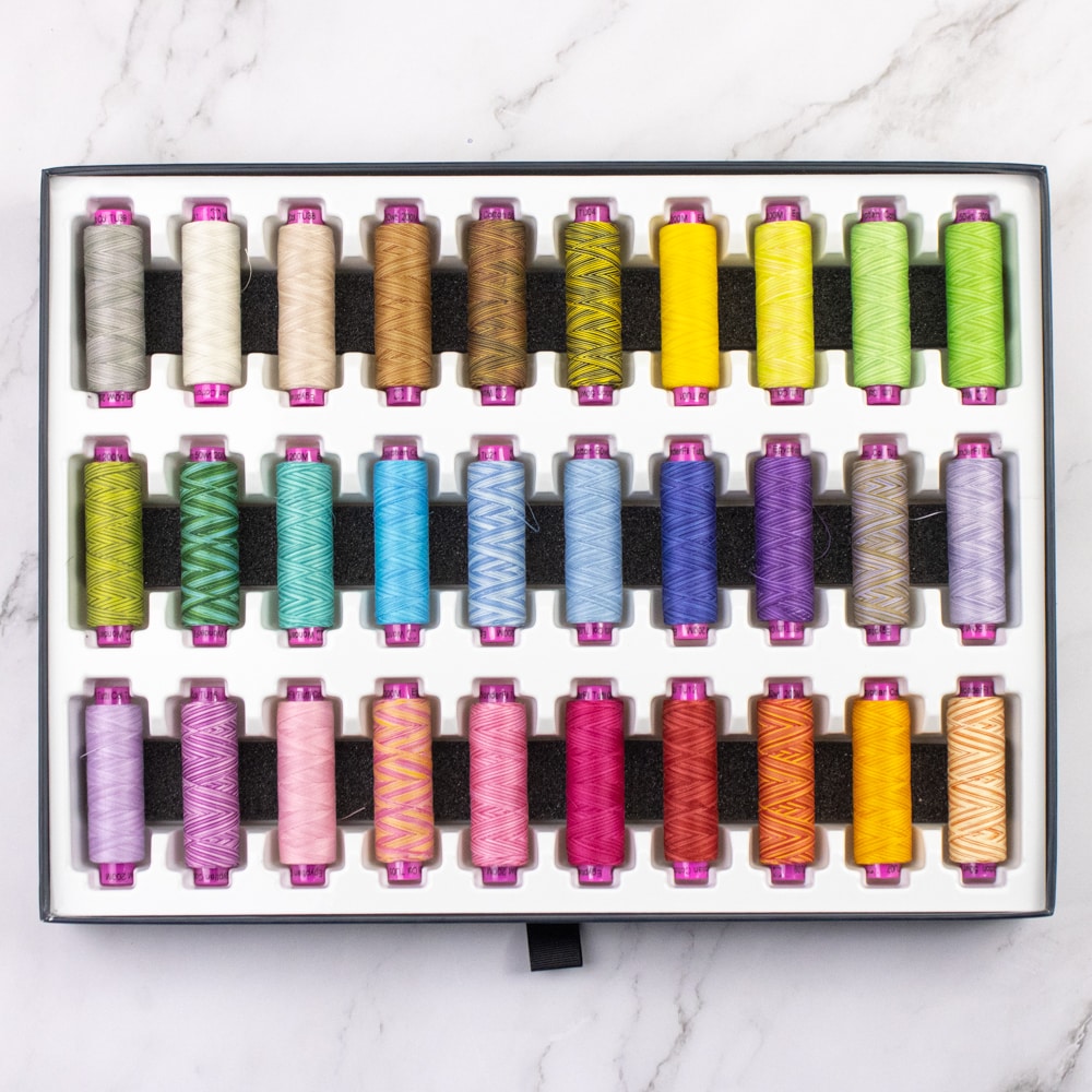 Tuttiâ„¢ 50wt Egyptian Cotton Thread Tuttiâ„¢ Collector Set (219yd/200m) Tuttiâ„¢ 50wt Egyptian Cotton Thread Tuttiâ„¢ Collector Set (219yd/200m)