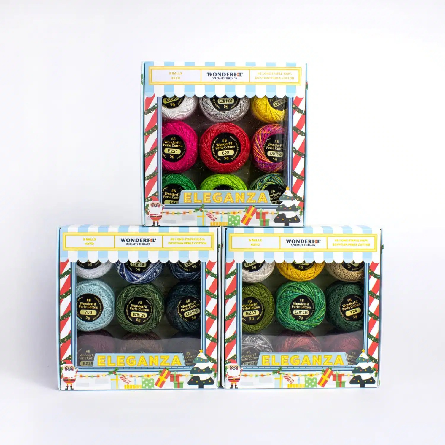 Under Eleganza™ 8wt Perle Cotton Holiday Pack Under Eleganza™ 8wt Perle Cotton Holiday Pack