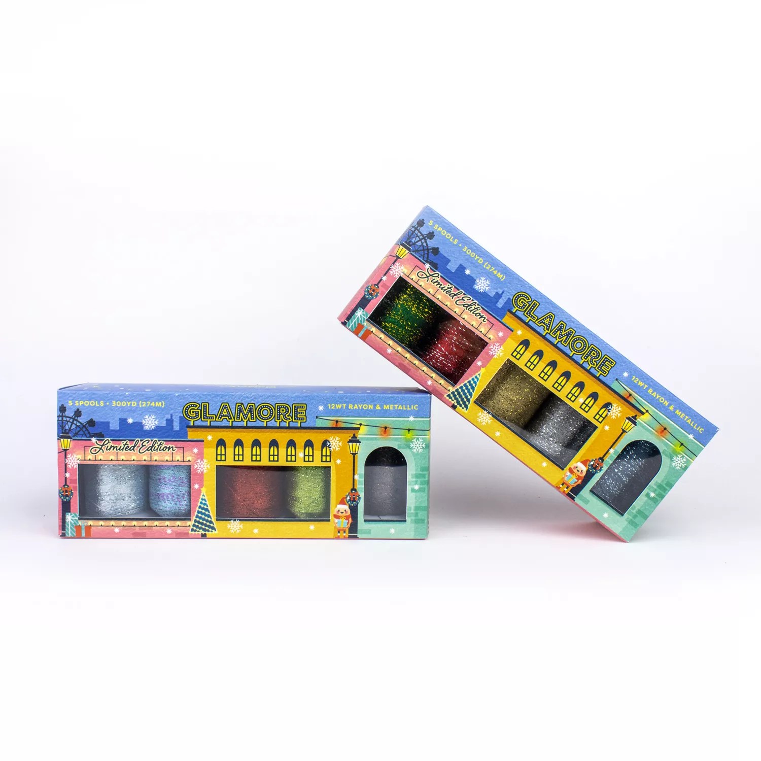Under GlaMore™ 12wt Rayon & Metallic Holiday Pack Under GlaMore™ 12wt Rayon & Metallic Holiday Pack