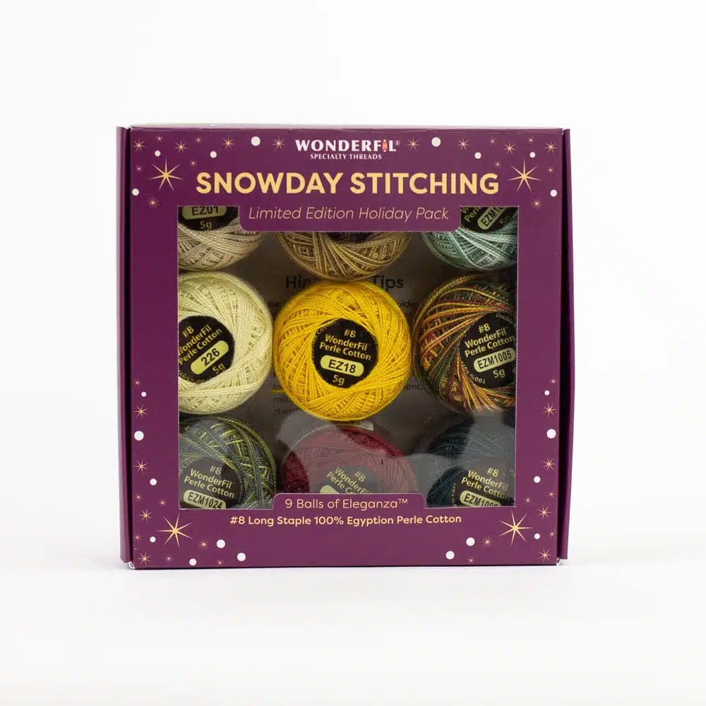 Under $35 Snowday Stitching