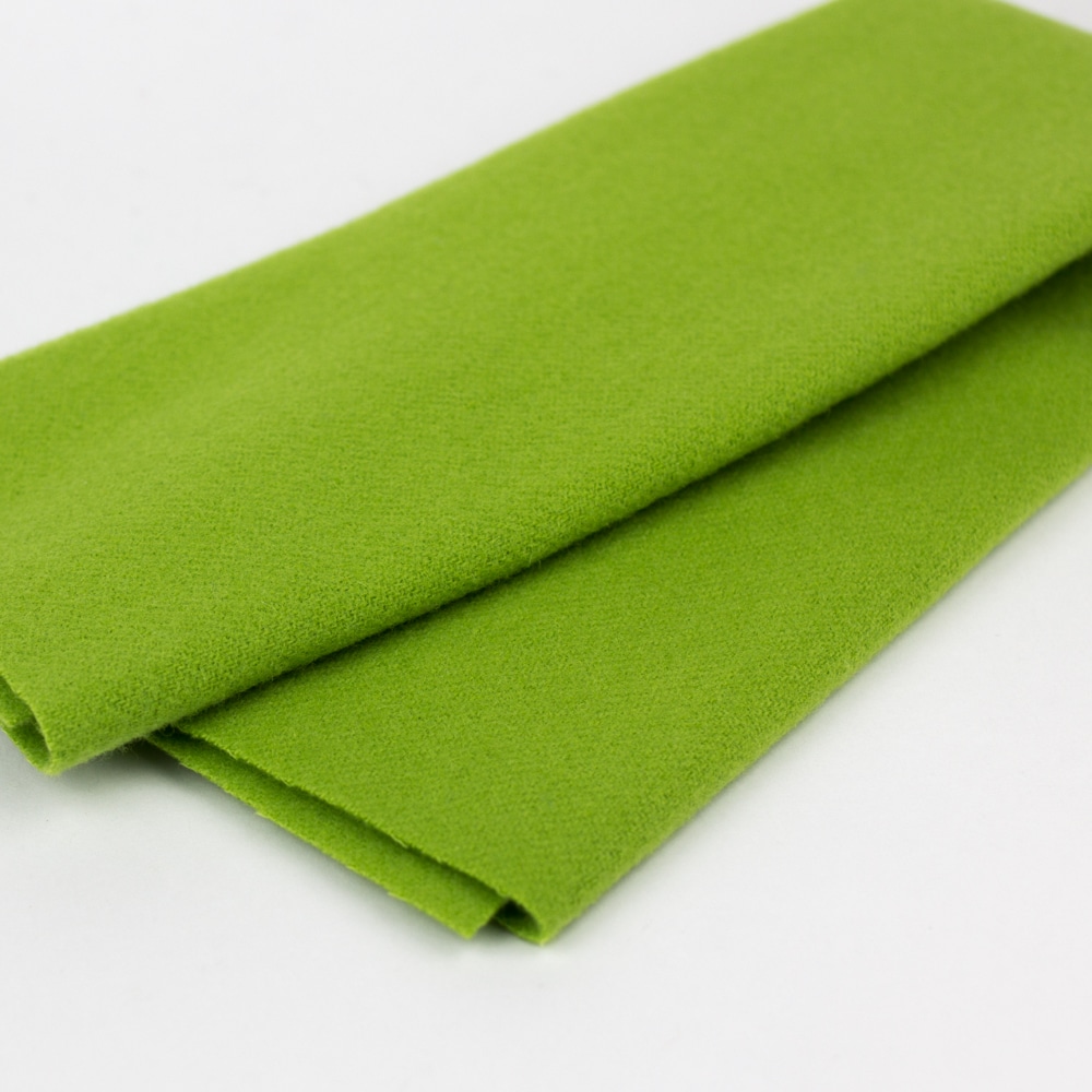 Wool LN13 – Electric Lime (Yardage) Wool LN13 – Electric Lime (Yardage)