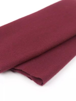 Merino Wool Fabric: Sue Spargo LN45 – Garnet Merino Wool Fabric: Sue Spargo LN45 – Garnet