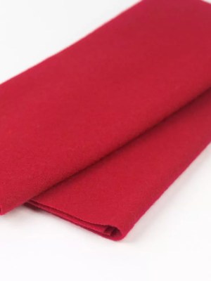 Merino Wool Fabric: Sue Spargo LN41 – Flame Merino Wool Fabric: Sue Spargo LN41 – Flame