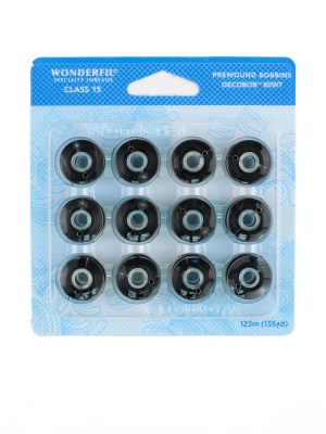 DecoBobâ„¢ Pre-Wound Bobbins Class 15 DBP15-101 – Black DecoBobâ„¢ Pre-Wound Bobbins Class 15 DBP15-101 – Black