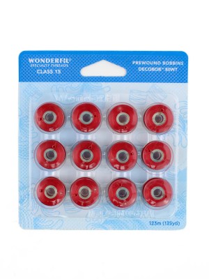 DecoBobâ„¢ Pre-Wound Bobbins Class 15 DBP15-209 – Raspberry DecoBobâ„¢ Pre-Wound Bobbins Class 15 DBP15-209 – Raspberry