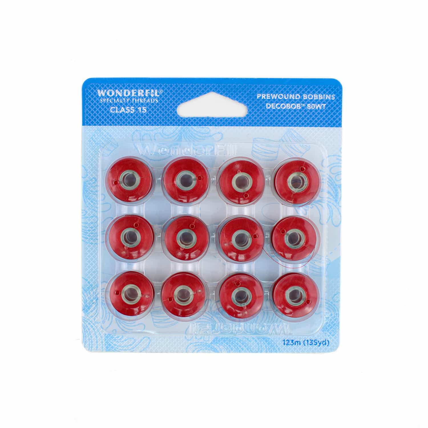 DecoBob™ Pre-Wound Bobbins Class 15 DBP15-209 – Raspberry DecoBob™ Pre-Wound Bobbins Class 15 DBP15-209 – Raspberry