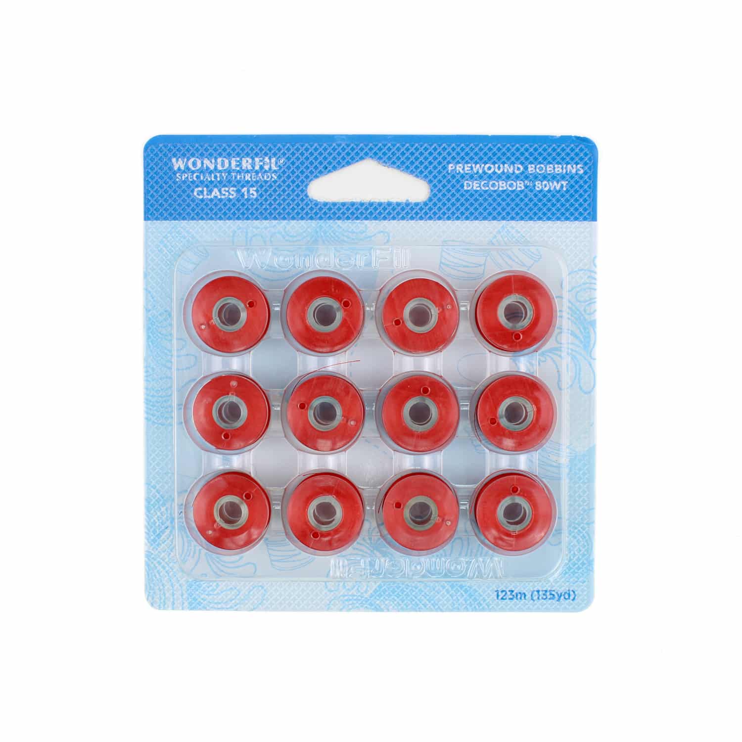 DecoBob™ Pre-Wound Bobbins Class 15 DBP15-202 – Red DecoBob™ Pre-Wound Bobbins Class 15 DBP15-202 – Red