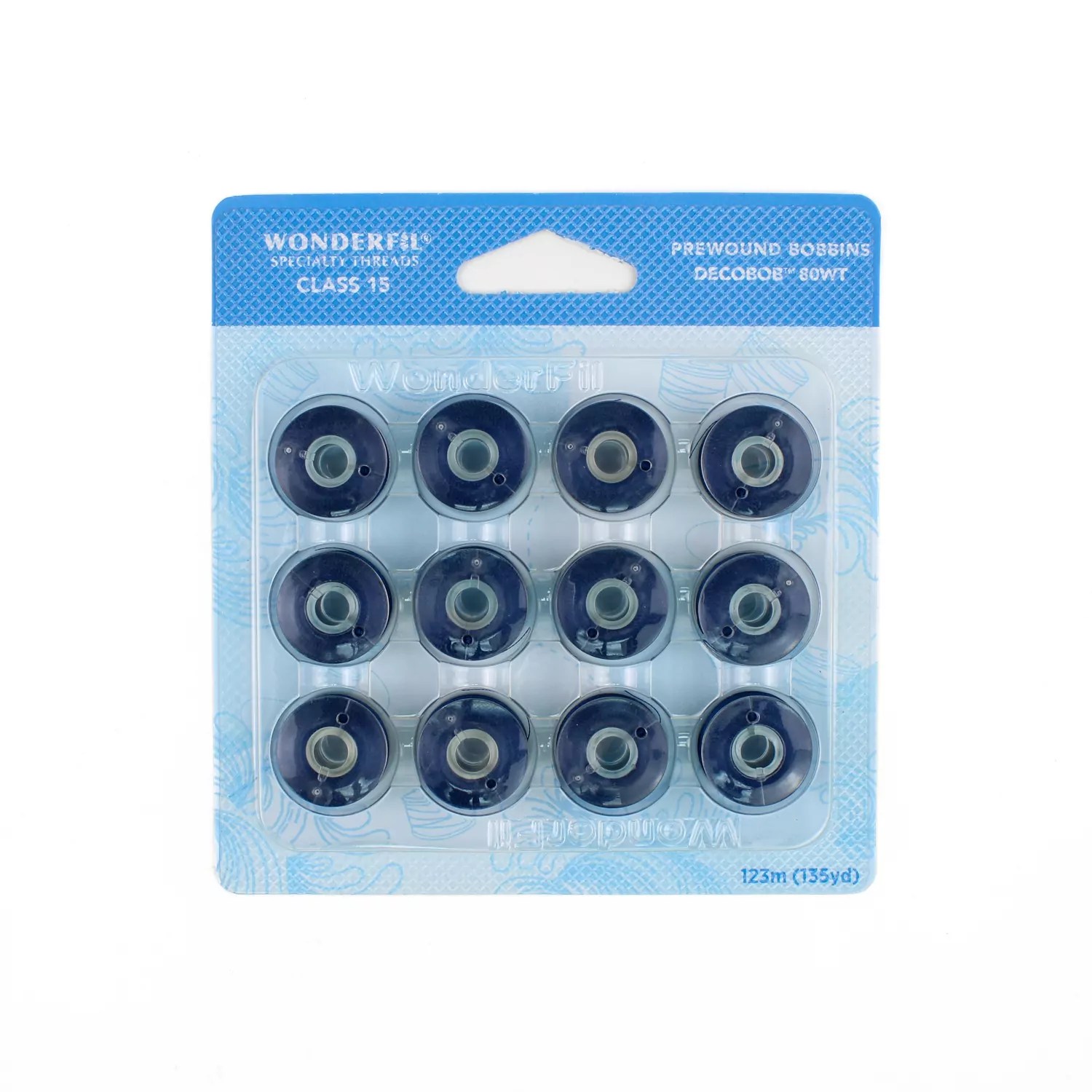 DecoBob™ Pre-Wound Bobbins Class 15 DBP15-301 – Navy DecoBob™ Pre-Wound Bobbins Class 15 DBP15-301 – Navy