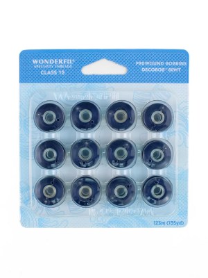 DecoBobâ„¢ Pre-Wound Bobbins Class 15 DBP15-301 – Navy DecoBobâ„¢ Pre-Wound Bobbins Class 15 DBP15-301 – Navy
