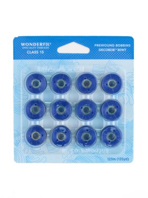 DecoBobâ„¢ Pre-Wound Bobbins Class 15 DBP15-302 – Royal Blue DecoBobâ„¢ Pre-Wound Bobbins Class 15 DBP15-302 – Royal Blue