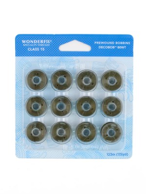 DecoBobâ„¢ Pre-Wound Bobbins Class 15 DBP15-506 – Moss Green DecoBobâ„¢ Pre-Wound Bobbins Class 15 DBP15-506 – Moss Green