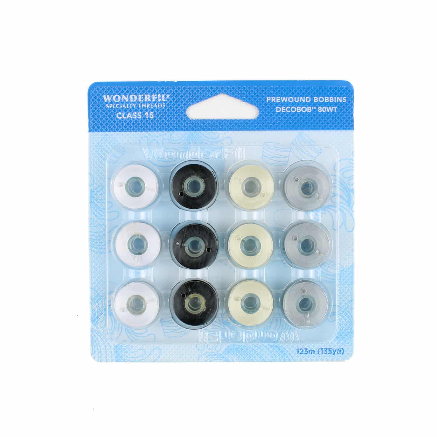 DecoBob™ Pre-Wound Bobbins Class 15 DBP15 – Basics Pack DecoBob™ Pre-Wound Bobbins Class 15 DBP15 – Basics Pack