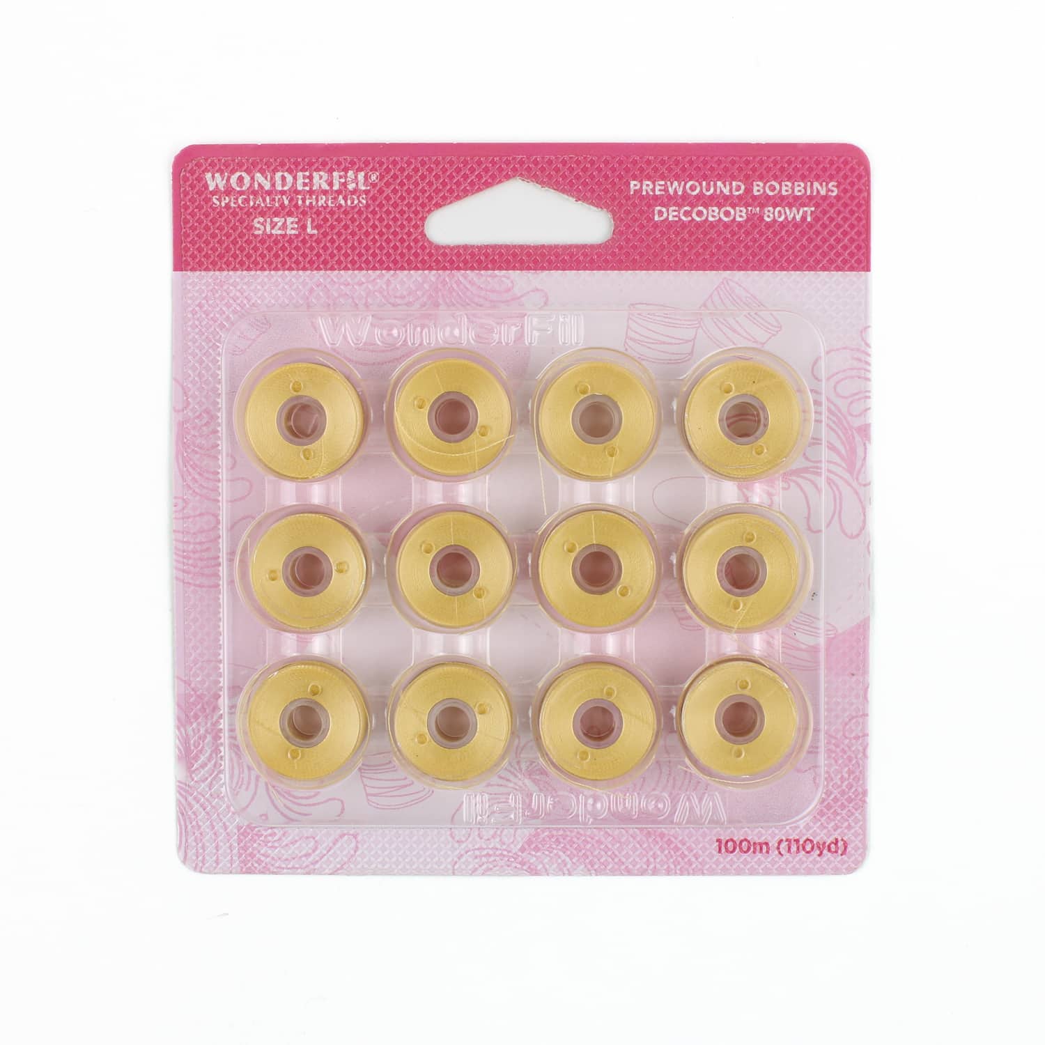 DecoBob™ Pre-Wound Bobbins L Size DBPL-138 – Soft Gold DecoBob™ Pre-Wound Bobbins L Size DBPL-138 – Soft Gold