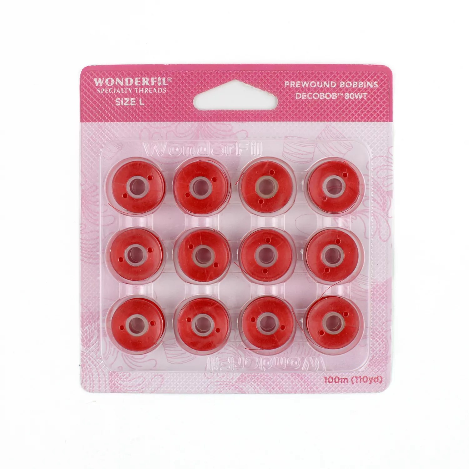 DecoBob™ Pre-Wound Bobbins L Size DBPL-202 – Red DecoBob™ Pre-Wound Bobbins L Size DBPL-202 – Red