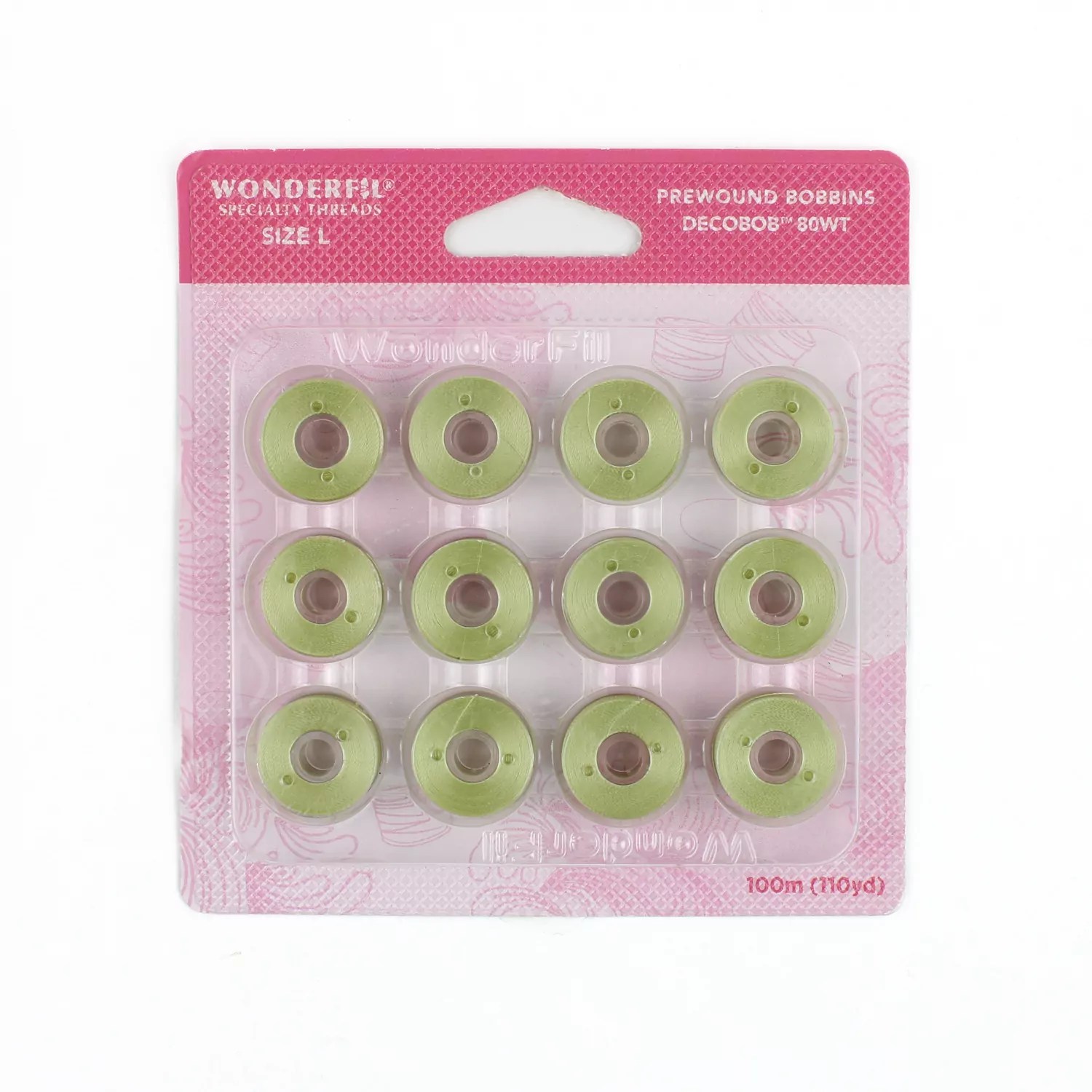 DecoBob™ Pre-Wound Bobbins L Size DBPL-591 – Sage DecoBob™ Pre-Wound Bobbins L Size DBPL-591 – Sage