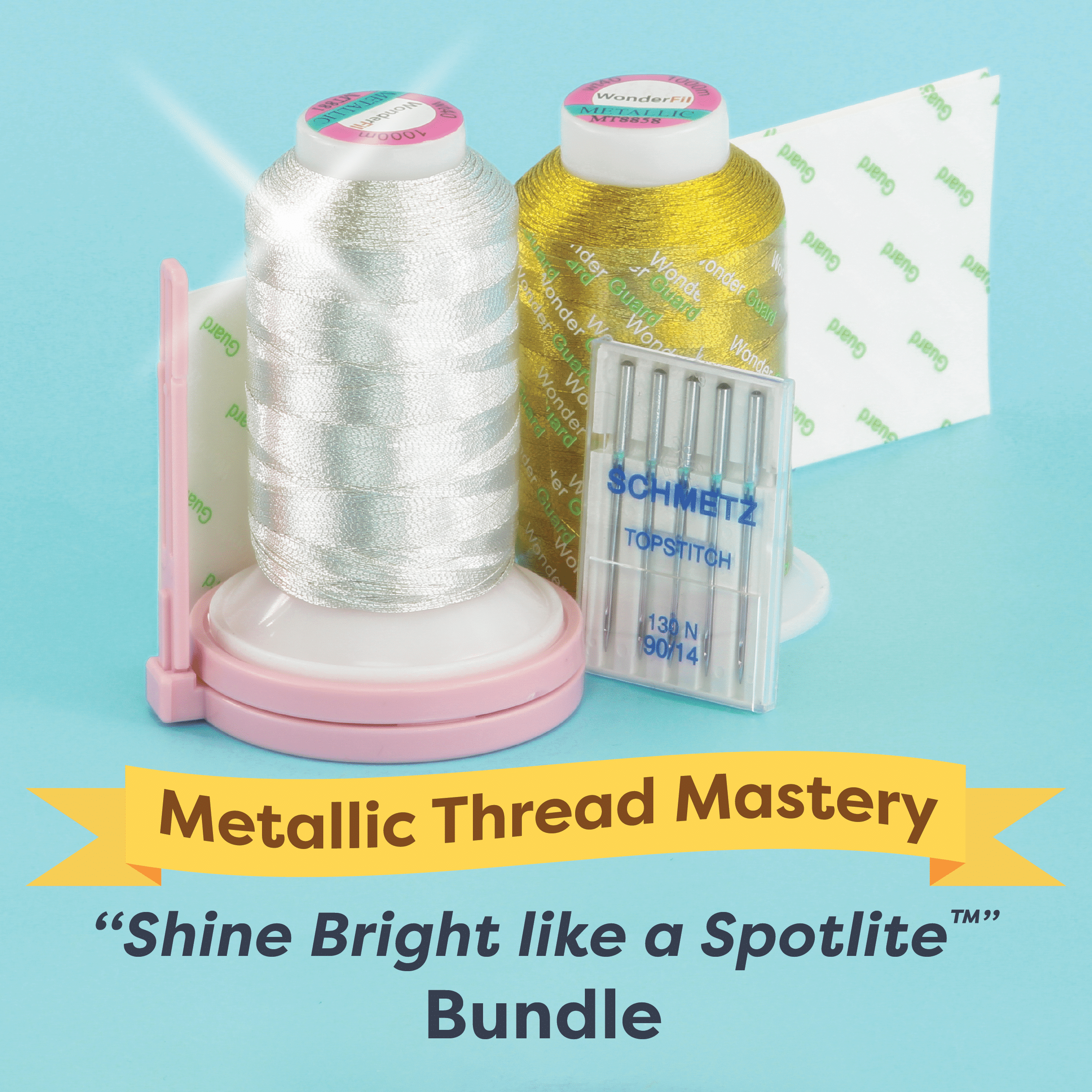 Under Metallic Thread Mastery Under Metallic Thread Mastery