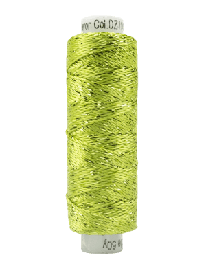 Sue Spargo Dazzleâ„¢ 8wt Rayon with Metallic Thread SSDZS4149 – Macaw Green Sue Spargo Dazzleâ„¢ 8wt Rayon with Metallic Thread SSDZS4149 – Macaw Green