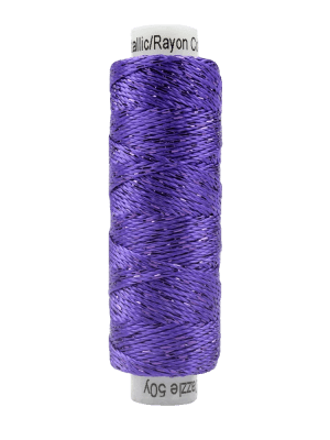 Sue Spargo Dazzleâ„¢ 8wt Rayon with Metallic Thread SSDZS5118 – Prism Violet Sue Spargo Dazzleâ„¢ 8wt Rayon with Metallic Thread SSDZS5118 – Prism Violet