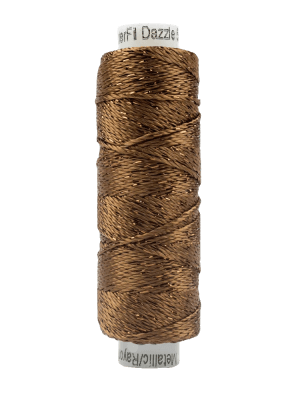 Sue Spargo Dazzleâ„¢ 8wt Rayon with Metallic Thread SSDZS7110 – Gingerbread Sue Spargo Dazzleâ„¢ 8wt Rayon with Metallic Thread SSDZS7110 – Gingerbread