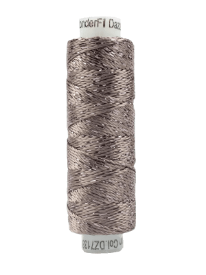 Sue Spargo Dazzleâ„¢ 8wt Rayon with Metallic Thread SSDZS7133 – Iron Sue Spargo Dazzleâ„¢ 8wt Rayon with Metallic Thread SSDZS7133 – Iron